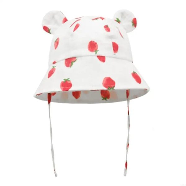 bob bébé fraises chapeau