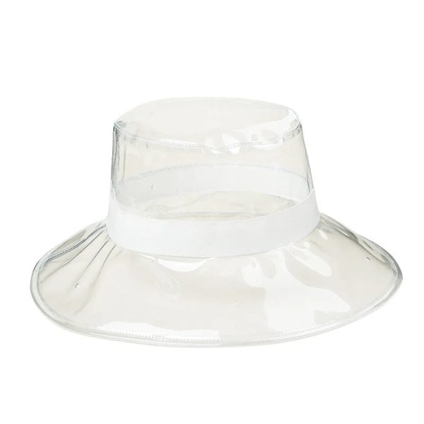 bob chapeau de pluie transparent