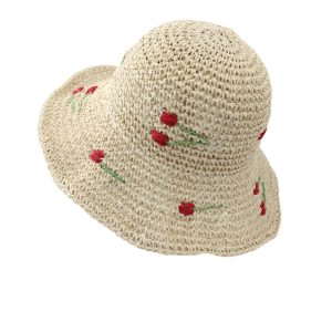 bob crochet cerise élégant