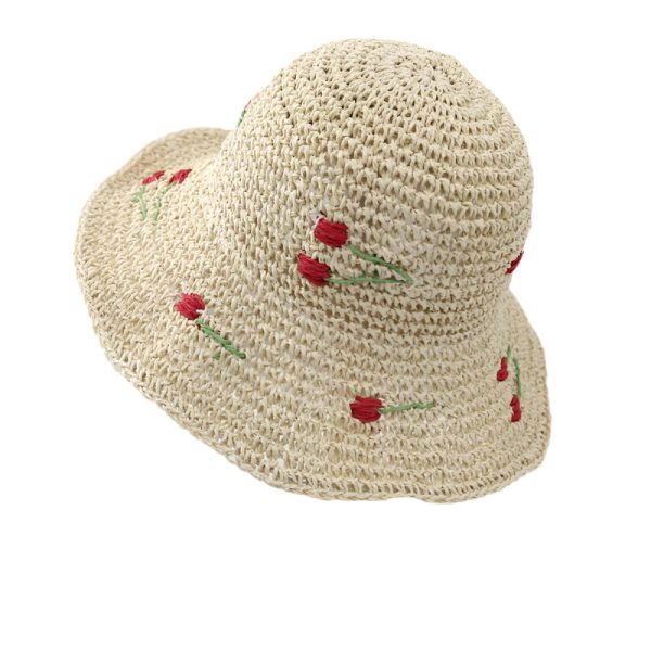 bob crochet cerise élégant