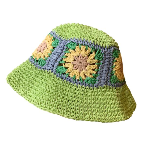 Bob Crochet Fleur coloré