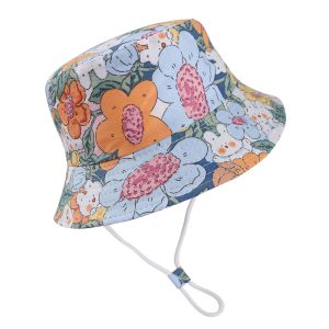 bob enfant à fleurs coloré