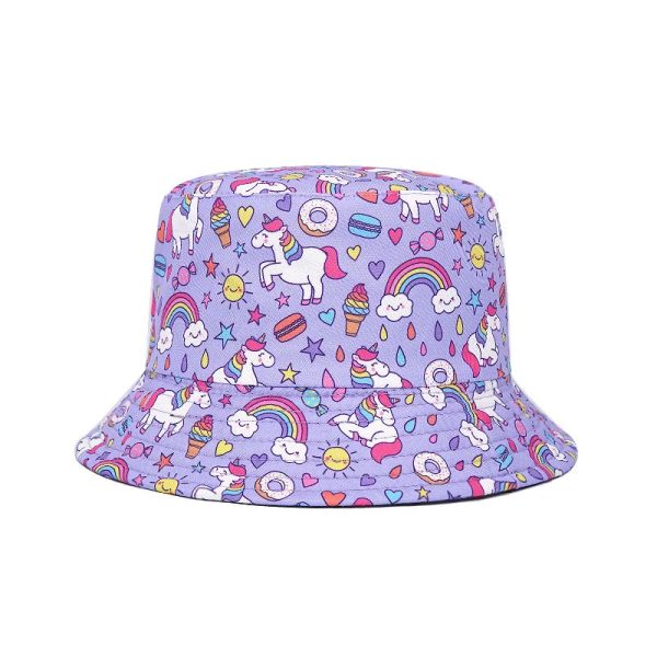 bob enfant violet licorne