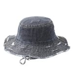 chapeau bob en denim
