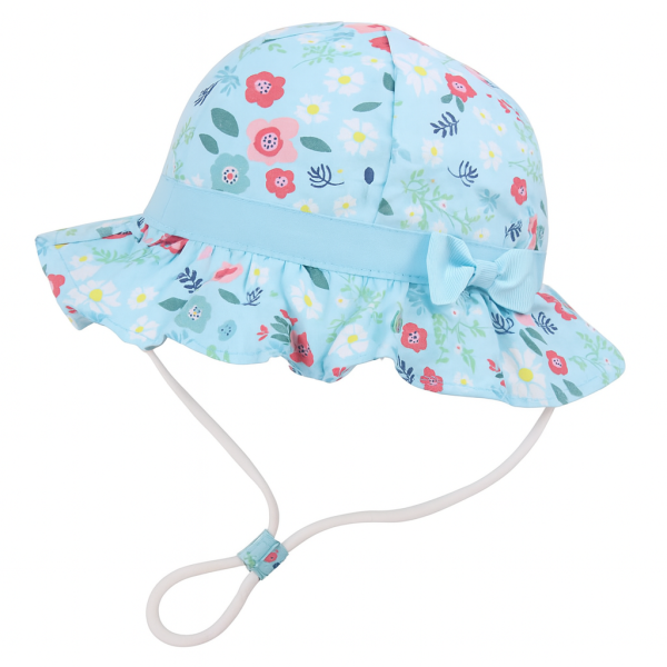 Bob Bébé Fille Bleu à Nœud élégant