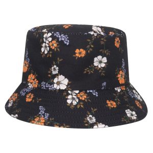 Bob à Fleurs Oranges élégant pour l'été
