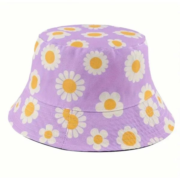 bob mauve à fleurs élégant