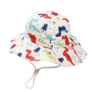 Bob de Plage Enfant motif dinosaure