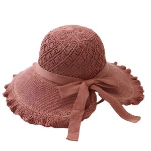 Chapeau Bob à Large Bord Crochet