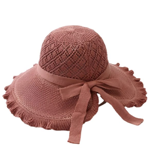 Chapeau Bob à Large Bord Crochet