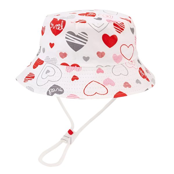 bob bébé à motifs de cœurs