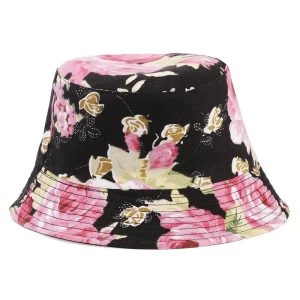 Bob à Fleurs de Rose tendance
